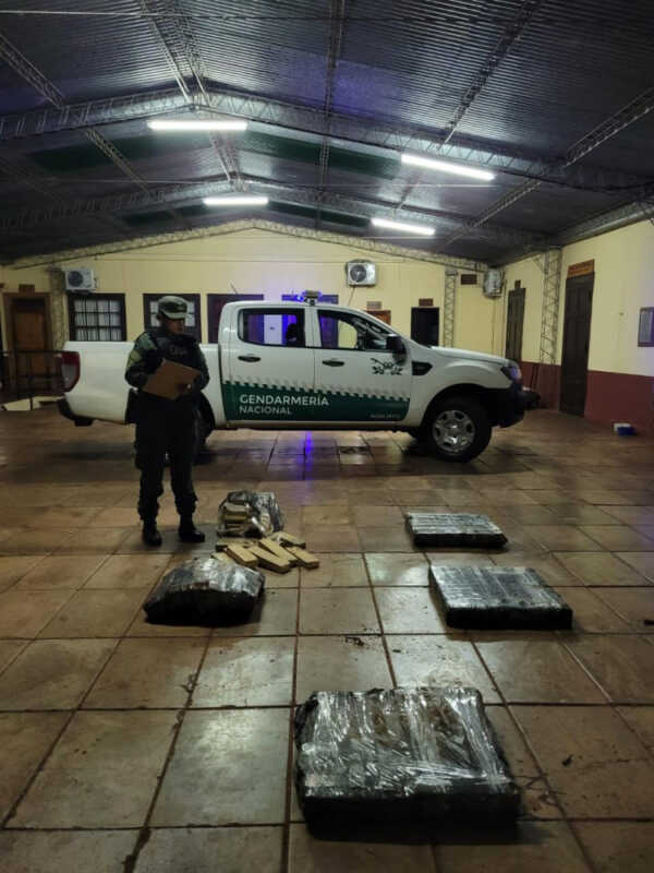Incautaron más de 130 kilos de marihuana en Puerto Esperanza 1 Marihuana