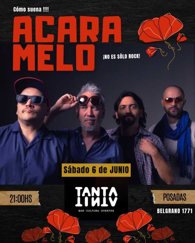 El músico misionero habló en Radio Up sobre el presente de Acaramelo, la fusión de géneros que caracteriza a la banda y su regreso a los escenarios este sábado en Tanta Tinta.