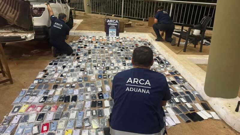 Aduana secuestró 637 iPhones en iguazú