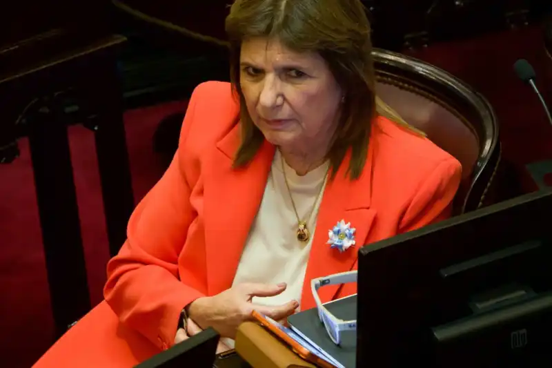 Patricia Bullrich no participará de la reunión convocada por Manuel Adorni en Casa Rosada y argumentó compromisos en el Senado.