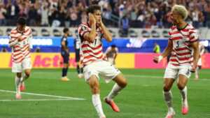 Estados Unidos debutó con una goleada ante Paraguay Estados