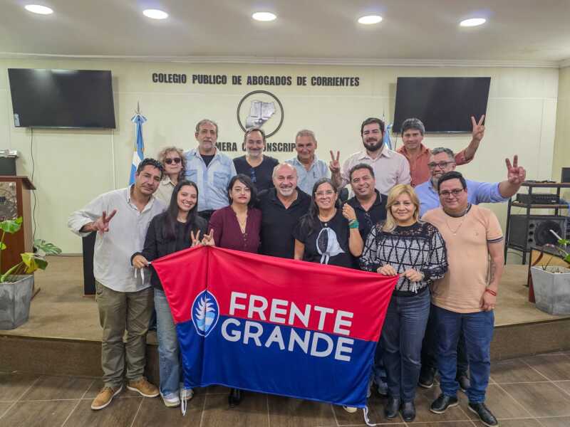 El Frente Grande Misiones impulsa la candidatura presidencial de Axel Kicillof 7 FRENTEGRANDE2 - 6