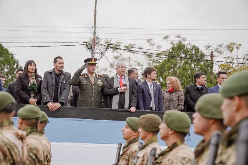 Passalacqua encabezó en Candelaria el acto por el Día de la Bandera 2 Passalacqua