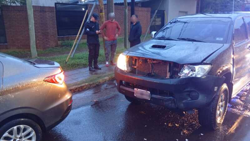 Choque entre una camioneta y un automóvil en Posadas: no se registraron heridos Posadas