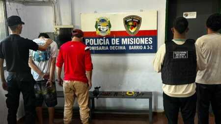 Tres detenidos y bienes recuperados en Posadas y Garupá