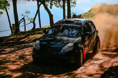 Rally Misionero: Vidal Rodríguez y Zugasti festejaron en Jardín América y se prendieron en la pelea por el campeonato Misionero de Rally