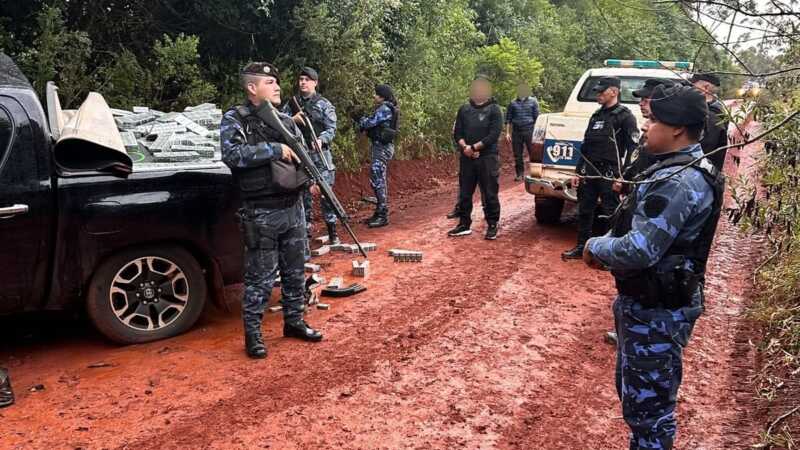 Operativo cerrojo en Misiones: secuestraron cigarrillos de contrabando por $40 millones y una camioneta robada en Brasil 8 WhatsApp Image 2026 06 12 at 16.49.04 - 7