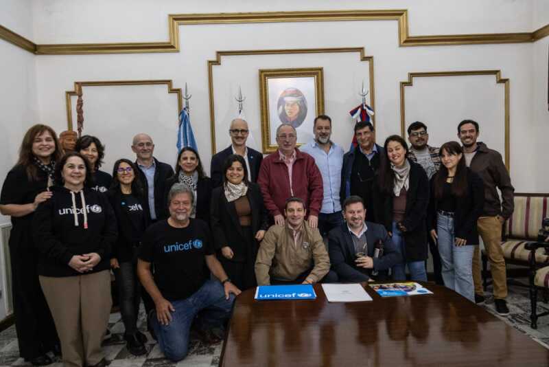 San Javier expuso su modelo de trabajo con las infancias en un acuerdo entre Misiones y UNICEF san javier