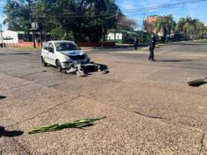 Habría ignorado la luz roja y terminó hospitalizada tras un choque en Posadas WhatsApp Image 2026 06 17 at 16.44.54 - 1