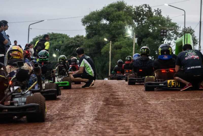 Las lluvias obligaron a reprogramar la cuarta fecha del Misionero de Karting y Superkart karting misionero