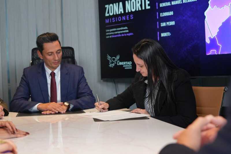 Paola Trinidad fue designada secretaria administrativa de La Libertad Avanza para la zona norte de Misiones Paola Trinidad fue designada secretaria administrativa de La Libertad Avanza para la zona norte de Misiones