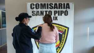 mujer detenida santo pipó