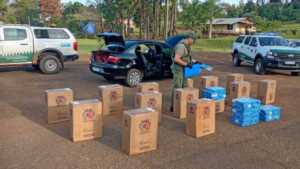 Gendarmería secuestró más de 14 mil paquetes de cigarrillos de contrabando y cuatro vehículos robados en Pozo Azul Gendarmería secuestró más de 14 mil paquetes de cigarrillos