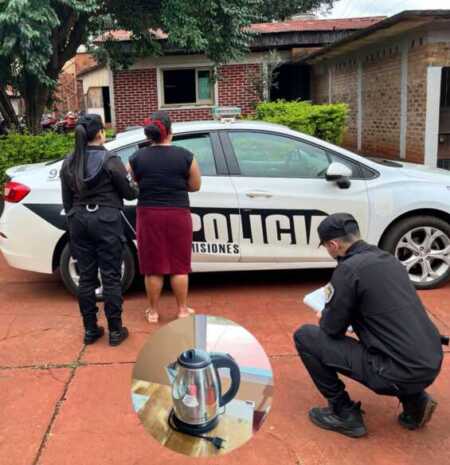 Robó una pava eléctrica en un velorio y quedó detenida robo velorio